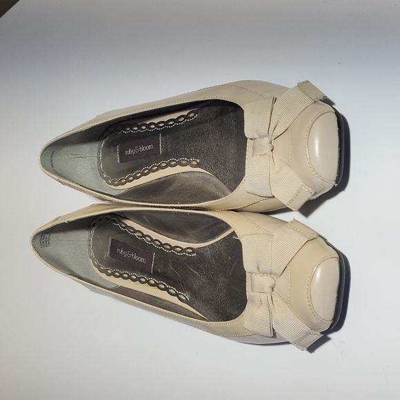 CREAM FLATS SIZE 7.5 - Picture 1 of 8
